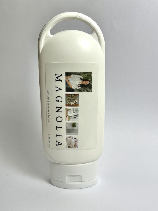 Aloe Sunscreen with custom printed logo without carabiner